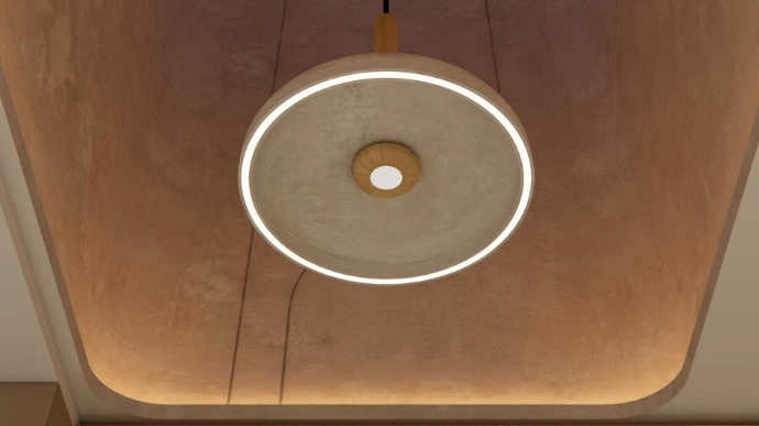 lighting installation named varshan by advit design lab